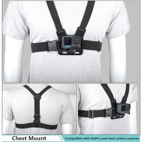 YHTSPORT Borstharnas Actiecamera GoPro Verstelbaar — foto 5
