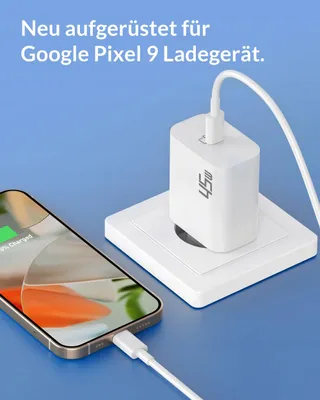 GAN USB-C Snellaadkabel voor Google Pixel iPhone MacBook Samsung 2m — miniatuur 4