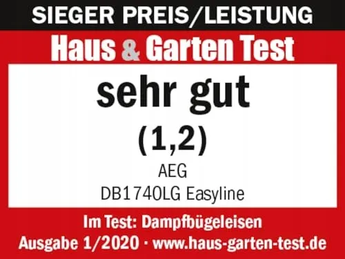 AEG Stoomstrijkijzer 2400W 110g Keramische Zool 250ml Groen — foto 2