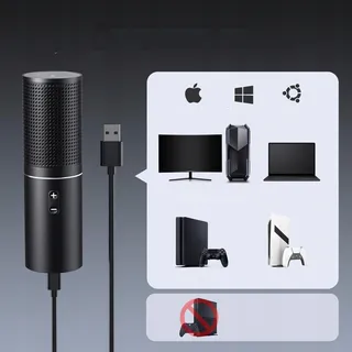 TONOR USB Gaming Microfoon PC Podcast Condensator Streaming Set — miniatuur 12