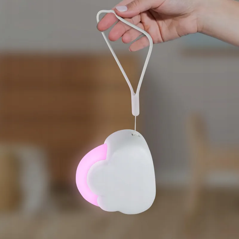 ANNMORE Wolk LED Nachtlampje Kinderen Kleurwissel Timer Draagbaar — foto 6