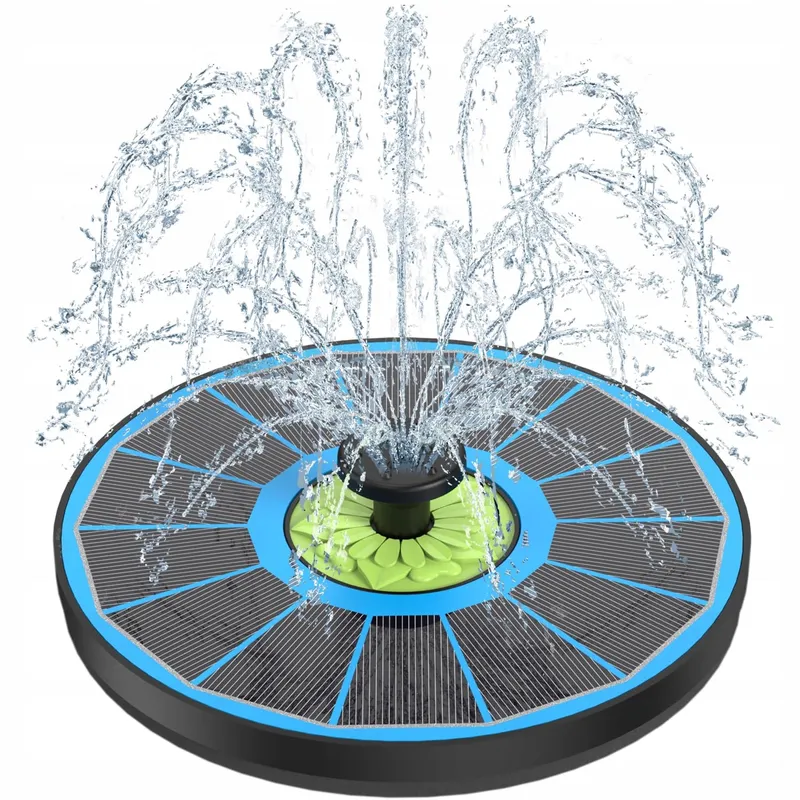 SZMP Solar Fontein Glas 3.5W Tuin Vijver Vogelbad — foto 1