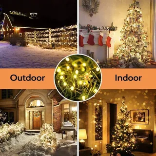 GRESONIC Kerstverlichting Lichtjes 1000 LED 20m — miniatuur 8
