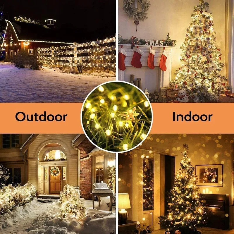 GRESONIC Kerstverlichting Lichtjes 1000 LED 20m — foto 8