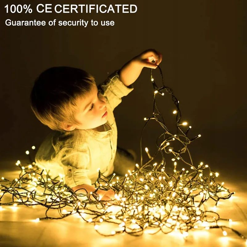GRESONIC Kerstverlichting Lichtjes 1000 LED 20m — foto 5