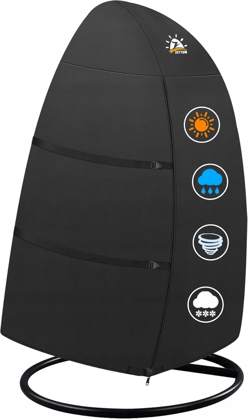ZETTUM Hoes Hangstoel 114x84x173cm Waterdicht 600D Oxford — foto 1