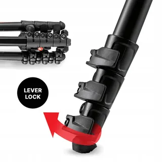 MANFROTTO Befree Advanced Statief Sony Alpha7/9 Aluminium Set — miniatuur 6