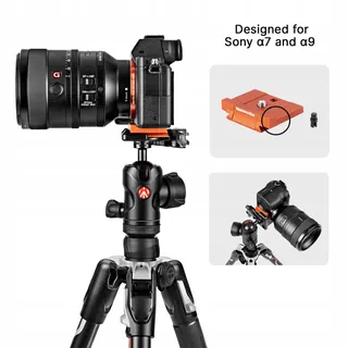 MANFROTTO Befree Advanced Statief Sony Alpha7/9 Aluminium Set — miniatuur 5
