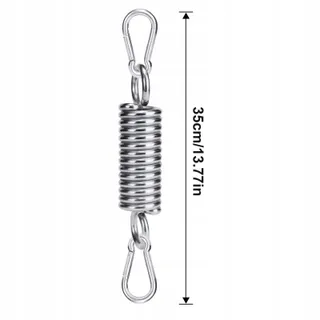 HOMPER Hangmatveer 300kg Karabijnhaken RVS 304 — miniatuur 3