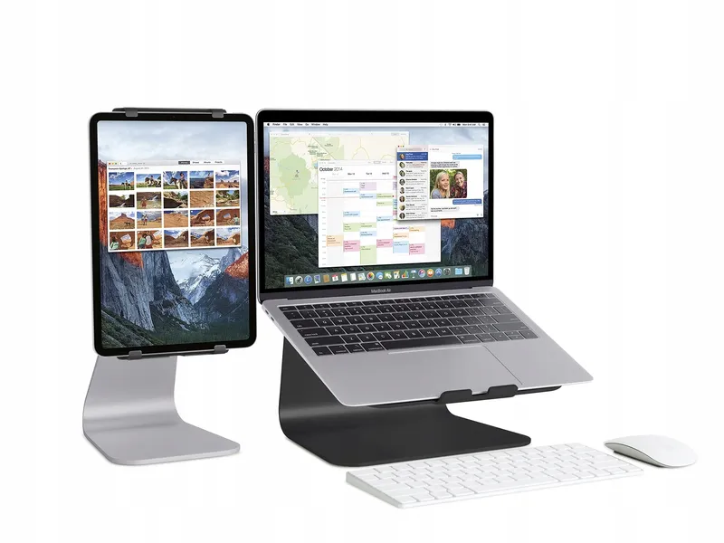 RAIN DESIGN mStand Laptopstandaard MacBook Zwart Ergonomisch — foto 4
