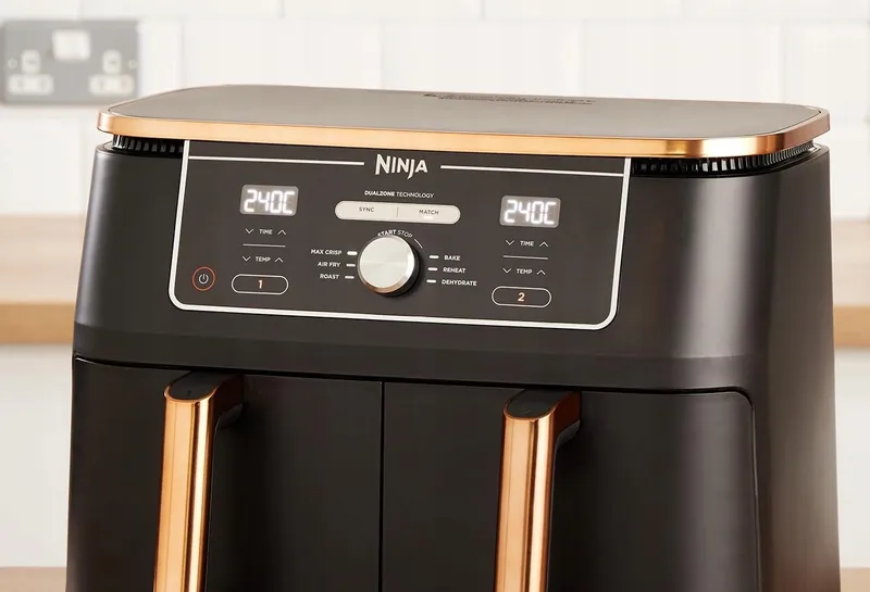 NINJA Foodi MAX Dual Zone Airfryer 9,5L 2 Laden Vaatwasserbestendig — foto 12