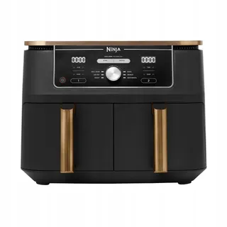 NINJA Foodi MAX Dual Zone Airfryer 9,5L 2 Laden Vaatwasserbestendig — miniatuur 1
