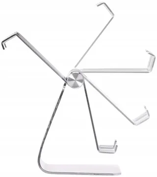 Basics Verstelbare Telefoonstandaard iPhone Android Zilver — miniatuur 7