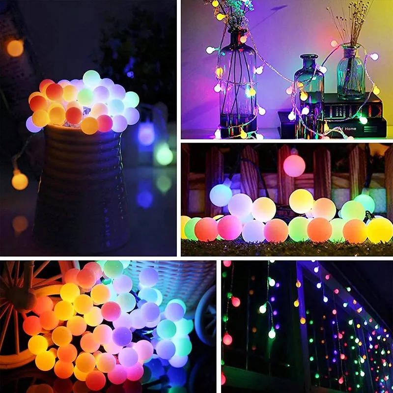 Globe Lichtketting Waterdicht 60 LED 7M Kerstverlichting — foto 14