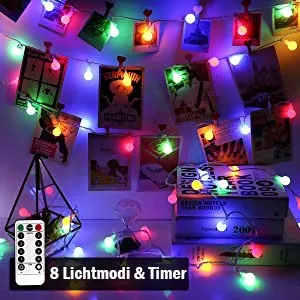 Globe Lichtketting Waterdicht 60 LED 7M Kerstverlichting — foto 10