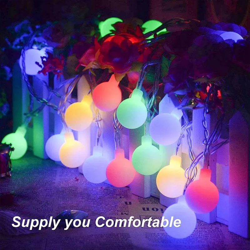 Globe Lichtketting Waterdicht 60 LED 7M Kerstverlichting — foto 15