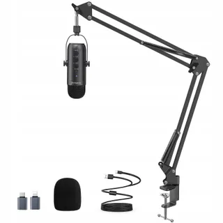 ZEALSOUND K66 USB Microfoon Gaming iPhone PC PS5 Mac — miniatuur 1