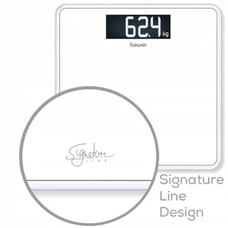 BEURER GS 400 Badkamerweegschaal Wit XL Display 200kg — miniatuur 4