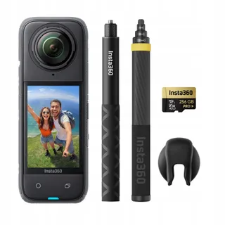 INSTA360 X4 Zonder Drone Waterdichte 8K 360° 4K Camera — miniatuur 1