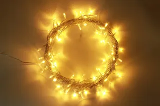 Gresonic LED Lichtsnoer Kerst Binnen Buiten 300 LED Wit — miniatuur 8