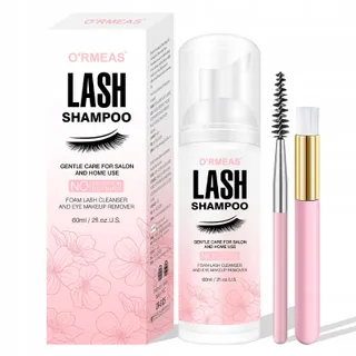 Wimpershampoo 60ml Voor Wimperextensions Met Borstel — miniatuur 1