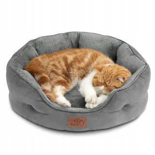 BEDSURE Kattenbed Wasbaar Grijs 51x48x15cm — miniatuur 1