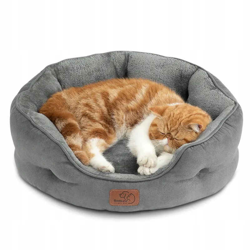 BEDSURE Kattenbed Wasbaar Grijs 51x48x15cm — foto 1