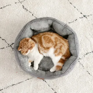 BEDSURE Kattenbed Wasbaar Grijs 51x48x15cm — miniatuur 3