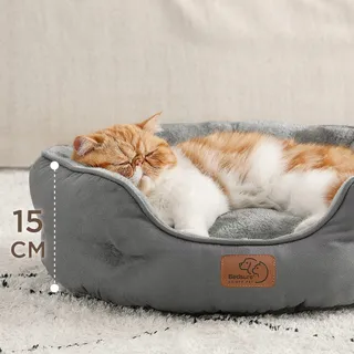 BEDSURE Kattenbed Wasbaar Grijs 51x48x15cm — miniatuur 12
