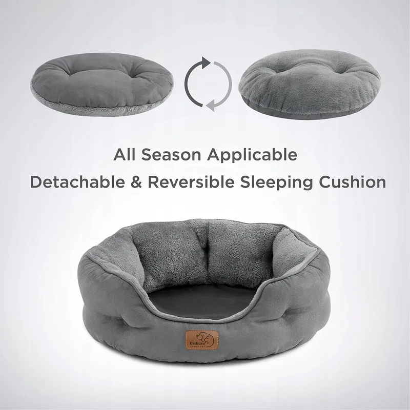 BEDSURE Kattenbed Wasbaar Grijs 51x48x15cm — foto 4