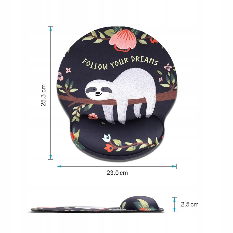 AOKSUNOVA Ergonomische Muismat Gelkussen Polssteun — foto 2