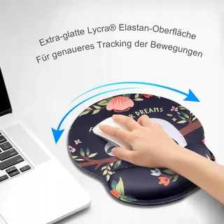 AOKSUNOVA Ergonomische Muismat Gelkussen Polssteun — miniatuur 4