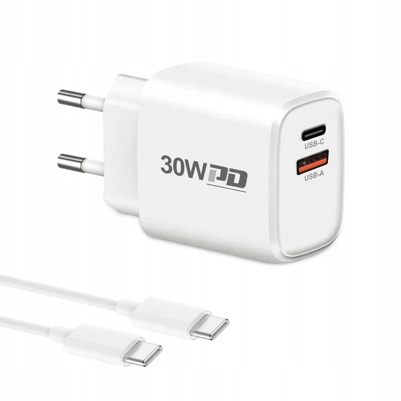 GCSTNN USB C Lader 30W 2 Poorten Snelladen Voor Google iPhone — foto 1