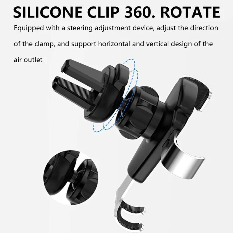 ADUNSIAOTO Autohouder Telefoon Ventilatierooster — foto 4