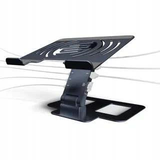 RELOOP Stand Hub Pro Aluminium Laptopstandaard Draaibaar — miniatuur 1
