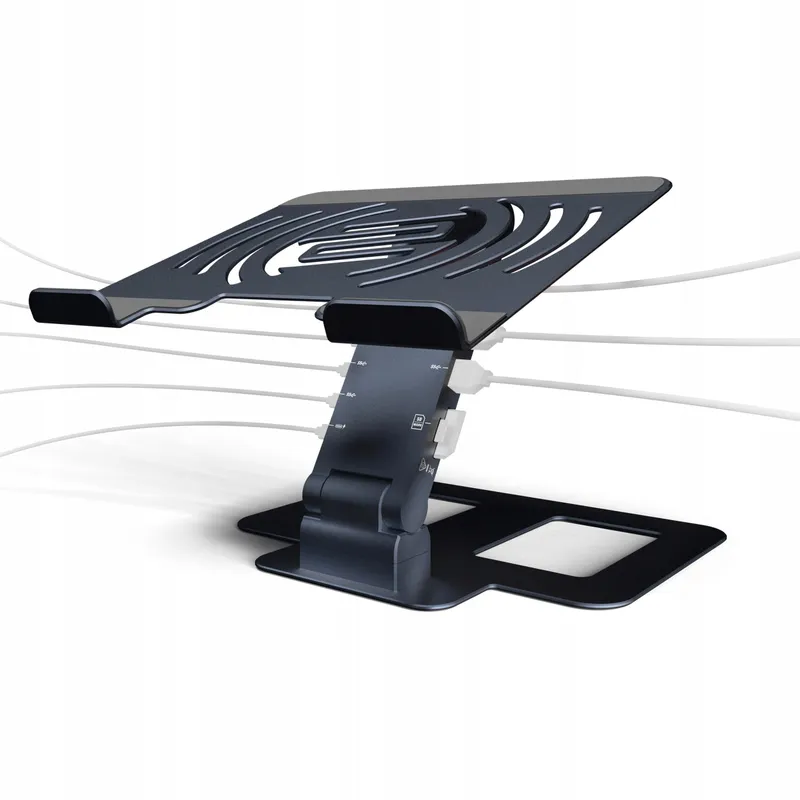 RELOOP Stand Hub Pro Aluminium Laptopstandaard Draaibaar — foto 1