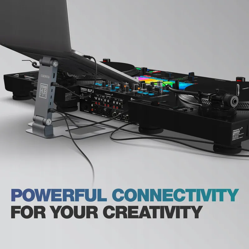 RELOOP Stand Hub Pro Aluminium Laptopstandaard Draaibaar — foto 5
