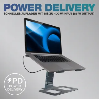 RELOOP Stand Hub Pro Aluminium Laptopstandaard Draaibaar — miniatuur 6