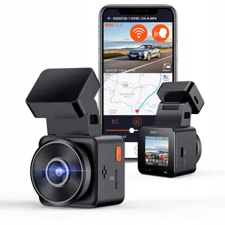 VANTRUE E1 Lite Mini Dashcam WiFi 1080P HDR GPS Nachtzicht — miniatuur 1