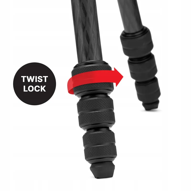 MANFROTTO Befree Advanced AS Reisstatief Carbon DSLR Systeemcamera — foto 5