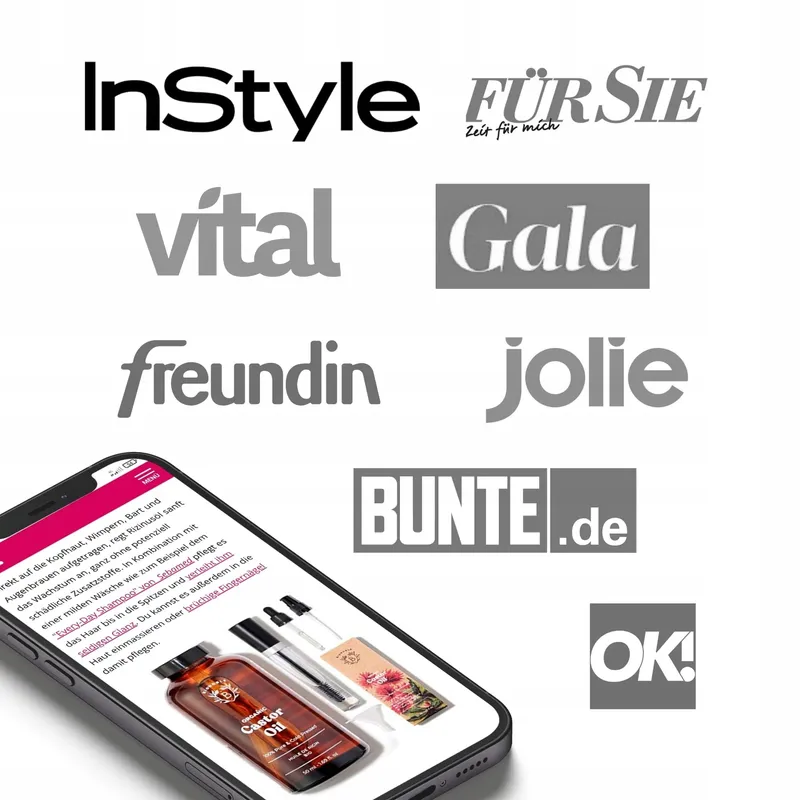 BIONOBLE Ricinusolie Bio Koudgeperst 100ml Voor Haar Wenkbrauwen Wimpers — foto 6