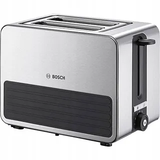BOSCH Compacte Broodrooster 1050W Ontdooifunctie Zwart Grijs — miniatuur 2