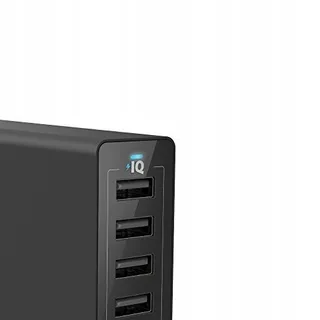 ANKER PowerPort 6 Oplader 60W 6-Poorts USB-C Zwart — miniatuur 2