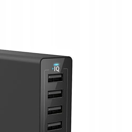 ANKER PowerPort 6 Oplader 60W 6-Poorts USB-C Zwart — foto 2