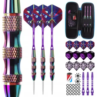 CYEE LIFE Stalen Dartset 22g 3-delig met Accessoires — miniatuur 1