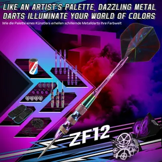 CYEE LIFE Stalen Dartset 22g 3-delig met Accessoires — miniatuur 4