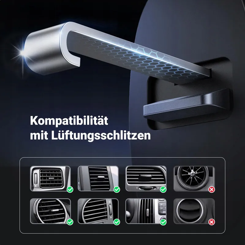 UGREEN MagSafe Autohouder Magnetisch iPhone 16 15 14 13 12 — foto 8