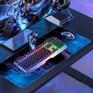 GIECY Gaming Muismat XXL 800x300mm Antislip Bureaumat — miniatuur 6