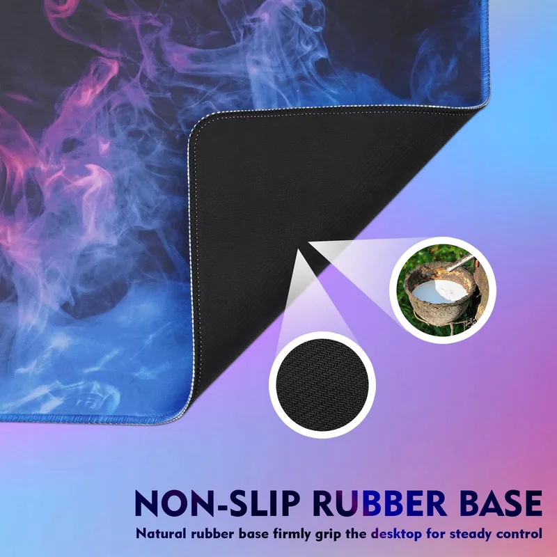 GIECY Gaming Muismat XXL 800x300mm Antislip Bureaumat — foto 5