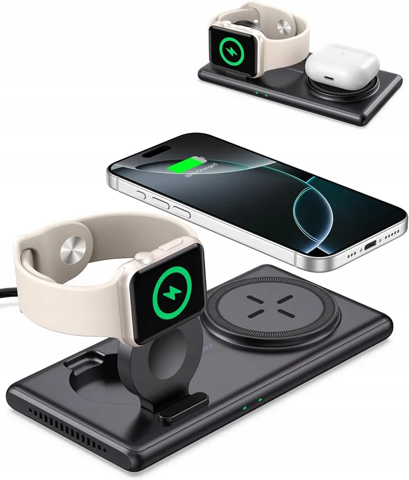 SWANSCOUT Draadloze Oplaadstation 3-in-1 Draagbaar — foto 9